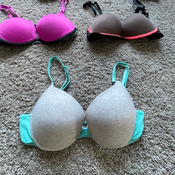 Victoria’s Secret Pink Push Up Bra Bundle Size 34B - Picture 6 of 6